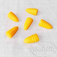 Кукольная миниатюра кукуруза 28 мм