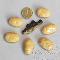 Кукольная миниатюра картошка 27 мм