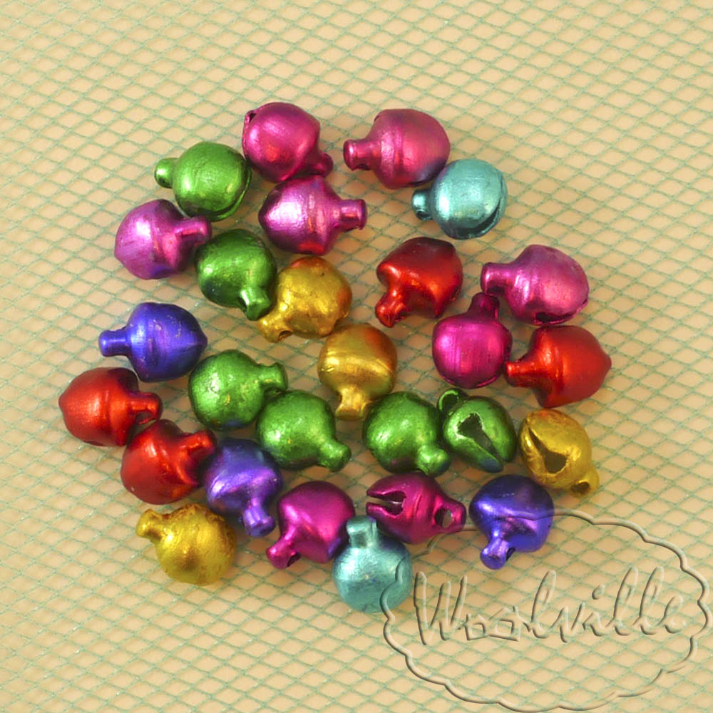 Бубенчики разноцветные 6 мм
