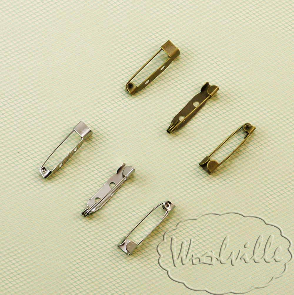 Застежка для брошей 25 мм