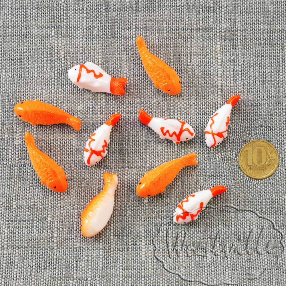 Миниатюра рыбка карп