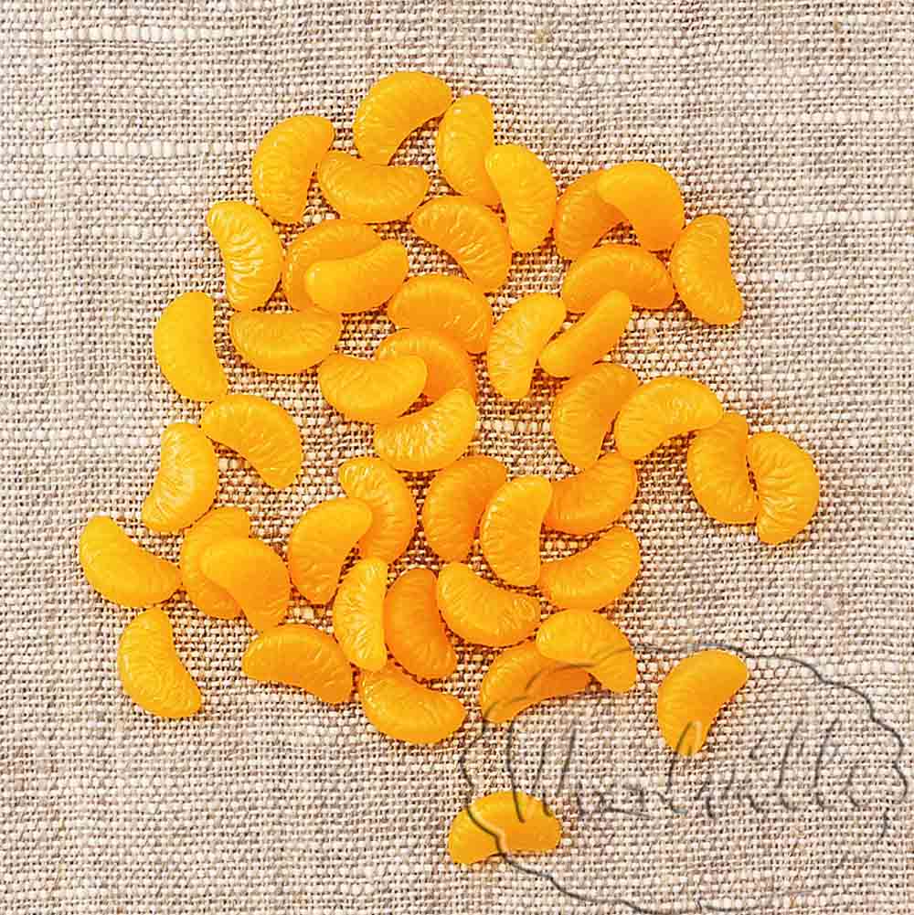 Миниатюра долька мандарина