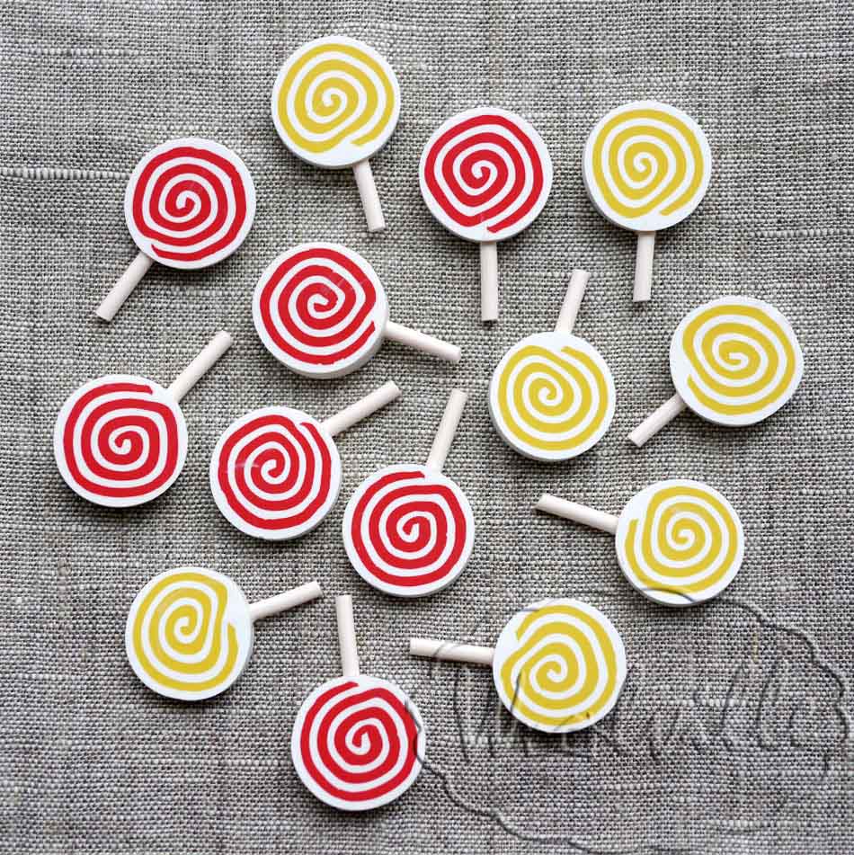 Леденец на палочке 40 мм