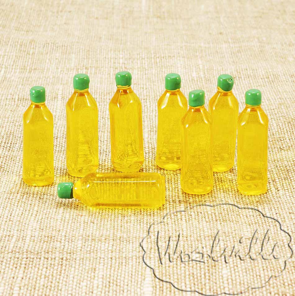 Кукольная миниатюра оливковое масло 30 мм