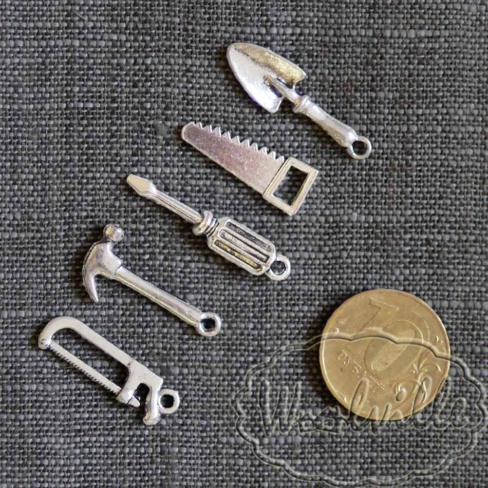 Кукольная миниатюра пила ножовка 23 мм