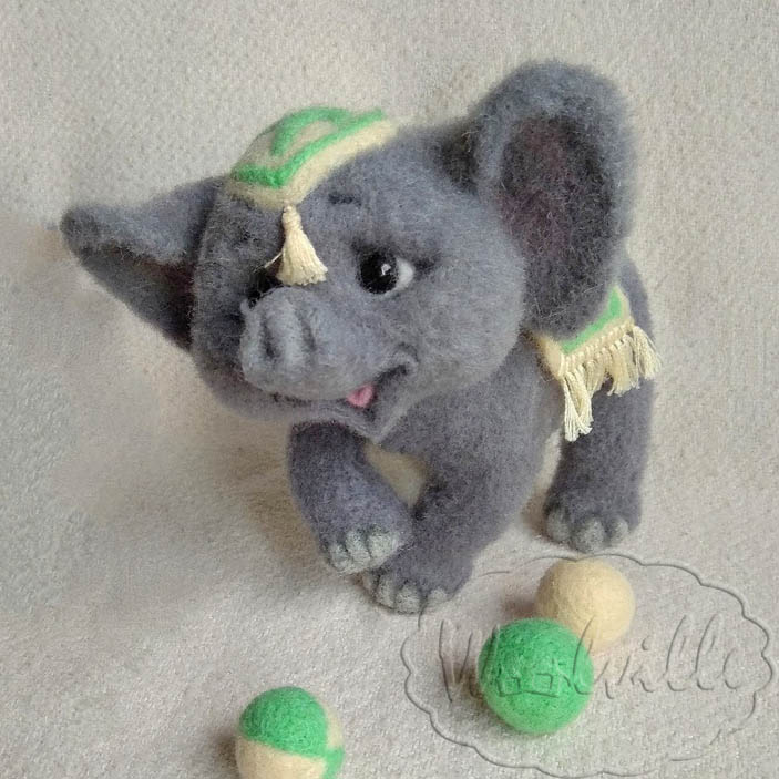 Слон Жуль 16 см