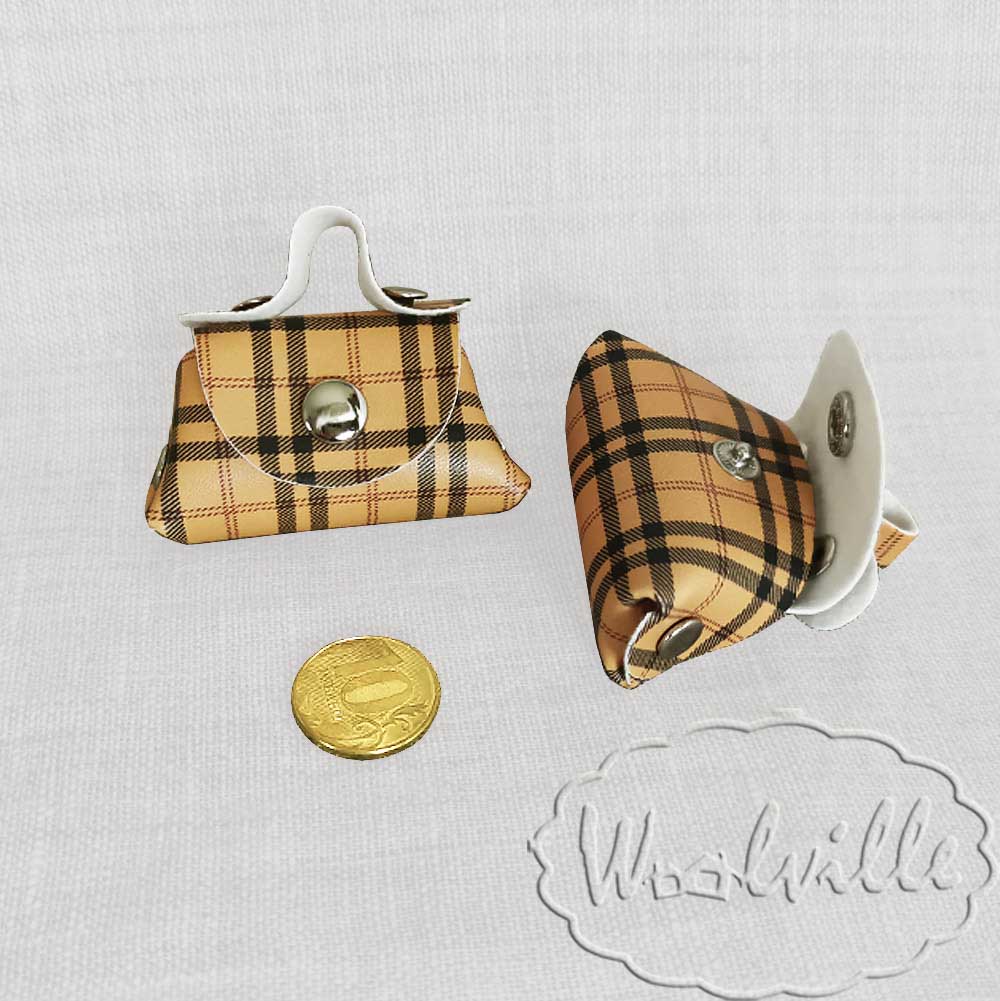 Кукольная миниатюра сумка 60 мм