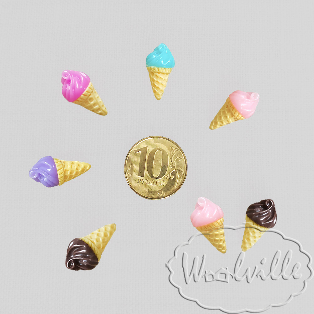 Миниатюра мороженое ягодное 20 мм