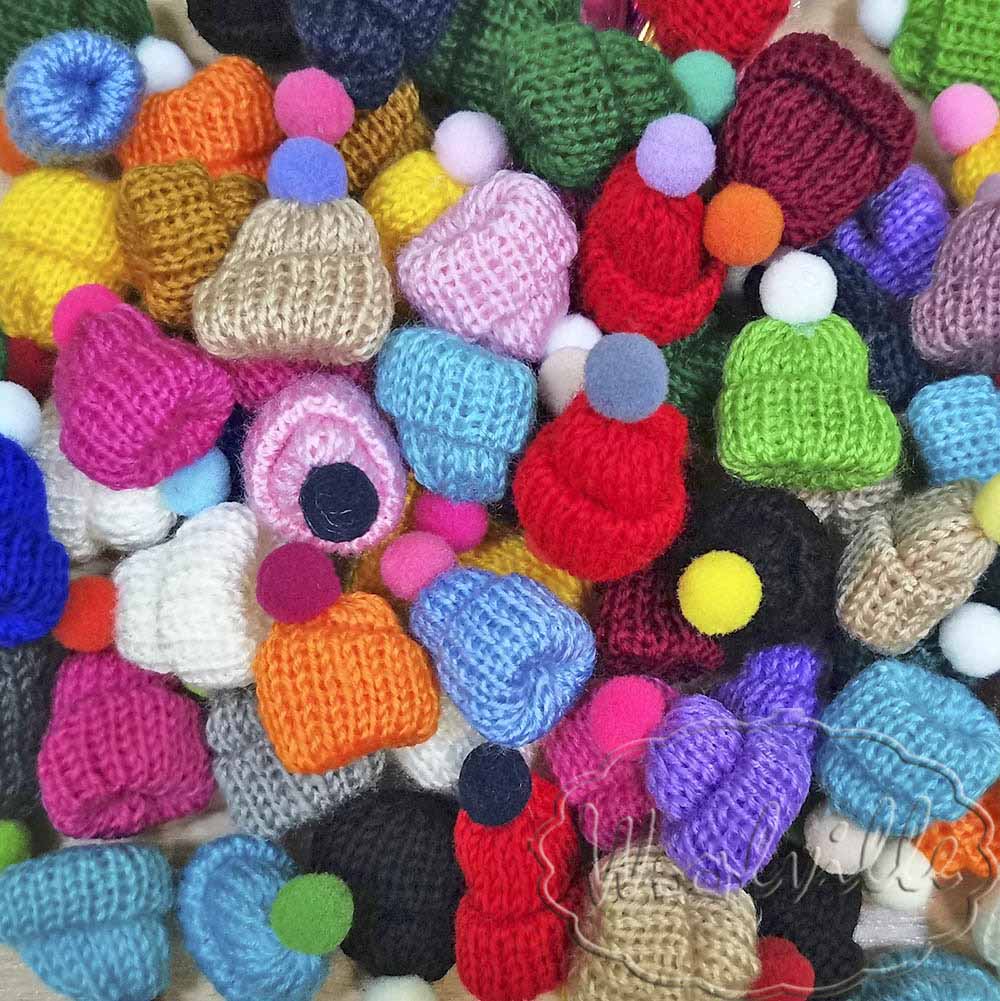 Кукольная миниатюра шапка 55 мм