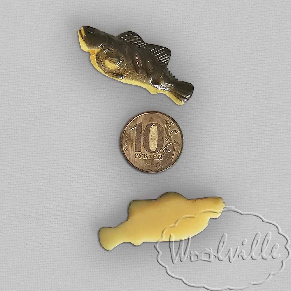 Кукоьлная миниатюра рыбка окунь