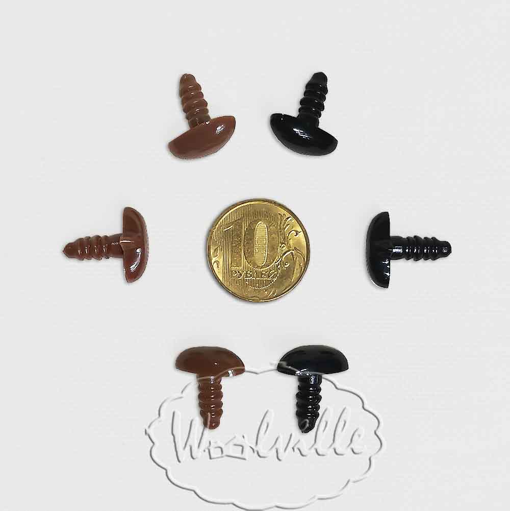 Носик для игрушек черный 16 мм