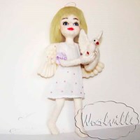 Кукла девочка ангел