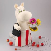 Мягкая игрушка Муми мама Игрушка из шерсти Муми мама
