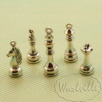 Подвески шахматы набор 5шт