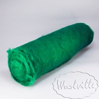 Шерсть для валяния кардочес изумрудно-зеленый