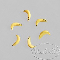 Кукольная миниатюра бананы 23 мм