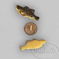 Кукоьлная миниатюра рыбка окунь